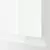 METOD / MAXIMERA Pod.orm.2front/2dnj/1srd/1vis.fiok, bela/Voxtorp v. sjaj bela, 40x60 cm