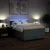 Vidaxl Box spring posteljni z vzmetnico temno siv 140x190 cm blago