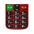 EVOLVEO mobilni telefon EasyPhone FM (EP800), Red