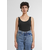 Womens Organic Tank Top Black