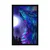 Plakat volčja luna - 20x30 silver