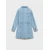 MANGO KIDS Obleka MARTA moder denim