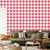 Tapeta Basic Retro Checked Coral and White 50x1000 cm