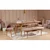 Hanah Home Trpezarijska stolica Vina Sandalye 47x89x46cm Bež