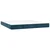 Box spring postelja z vzmetnico LED temno modra 180x200cm žamet
