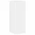 TV zidni ormar Zidne 2 pcs Sjajno bijelo 30 x 31 x 80 cm