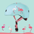 Micro FLAMINGO Dečija kaciga, Menta