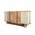HANAH HOME Komoda Diana Travertine Walnut
