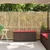 vidaXL Vrtna klop z blazino rjava 110x40x44 cm poli ratan