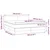 Vidaxl Box spring postelja z vzmetnico LED krem 160x200 cm blago
