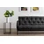 Atelier del Sofa Trosed na razvlačenje Renge 200x92x82cm Tamnosivi
