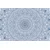 Slika Mandala z detajli v modri barvi - 90x60