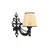 OPVIQ Zidna lampa Gloria Coral Natural Black