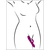 Javida Vibrator, Trofunkcionalni, 23cm, Ljubičasti