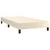 Krevet box spring s madracem LED krem 80x200 cm od umjetne kože
