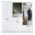 Hanah Home Komplet predosblje Beli