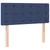 vidaXL vidaXL Box spring postelja z vzmetnico modra 100x200 cm blago, (20725082)