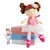 Doudou Jolijou Mini lutka balerina Les Tutus 23 cm