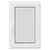 Prozor za podrum RISOR 60 x 80 cm PVC i staklo Bijela