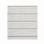Hanah Home Komoda Kale-4926, 72x42x77 cm, Bela