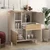 Hanah Home Multifunkcionalna komoda, Krem