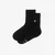 Nogavice Footshop Short Socks 3-Pack Black 39-42