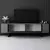 Hanah Home TV Komoda Yildiz, 180x50x30 cm, Antracit-Crna