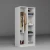 Hanah Home Ormar Kardelen 1600-100, 80x180x51,8 cm, Beli