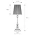 Markslöjd 108970 - Stona lampa NOBLE 1xE14/40W/230V 66 cm bela/mesing