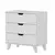 HANAH HOME Komoda Valencia 3 White