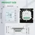 WENGART – wifi sobni termostat 24 v - 1 kos
