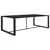 Vanjski blagovaonski stol antracit 120 x 60 x 66 cm aluminijski
