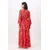 Trendyol Modest Ženska haljina Tctss26Eb00163, Crvena