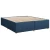 vidaXL vidaXL Box spring postelja z vzmetnico modra 180x200 cm blago, (21304626)