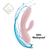 Rabbit vibrator FeelzToys - Lea, nežno roza