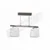 VESTA 662 VISILICA 12W 3000K CRNA