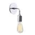 Opviq Zidna lampa E27 Max 40W, Siva
