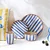 Home Talerz deserowy Dolce Vita 20 cm niebieskie pasy