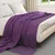 Pokrivači za bacanje 6 pcs Ljubičasta 240 x 220 cm Runo