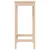 shumee Barska miza 50x50x110 cm trdna borovina