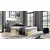 Boxspring postelja Wood4 - 200x200 cm
