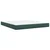 Vidaxl Box spring postelja z vzmetnico temno zelena 180x200 cm žamet