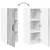Vidaxl Kuhinjski element Siva Sonoma 30 x 31 x 80 cm Konstruiran les