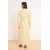 Trendyol Modest Ženska haljina Tctss26Eb00096, Žuta
