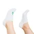 Premium Barefoot bambusove nogavice nevidne bele - 43–46