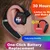 Guiyin Bluetooth slušalice B1, Crne