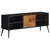 TV ormarić 112 x 31 x 45 cm od masivne obnovljene tikovine