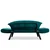Atelier del Sofa Dvosed na razvlačenje Genzo 177x87x75cm Petrolej