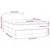 Krevet box spring s madracem LED krem 120x200cm od umjetne kože