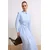 Trendyol Modest Ženska haljina Tctss26Eb00044, Plava